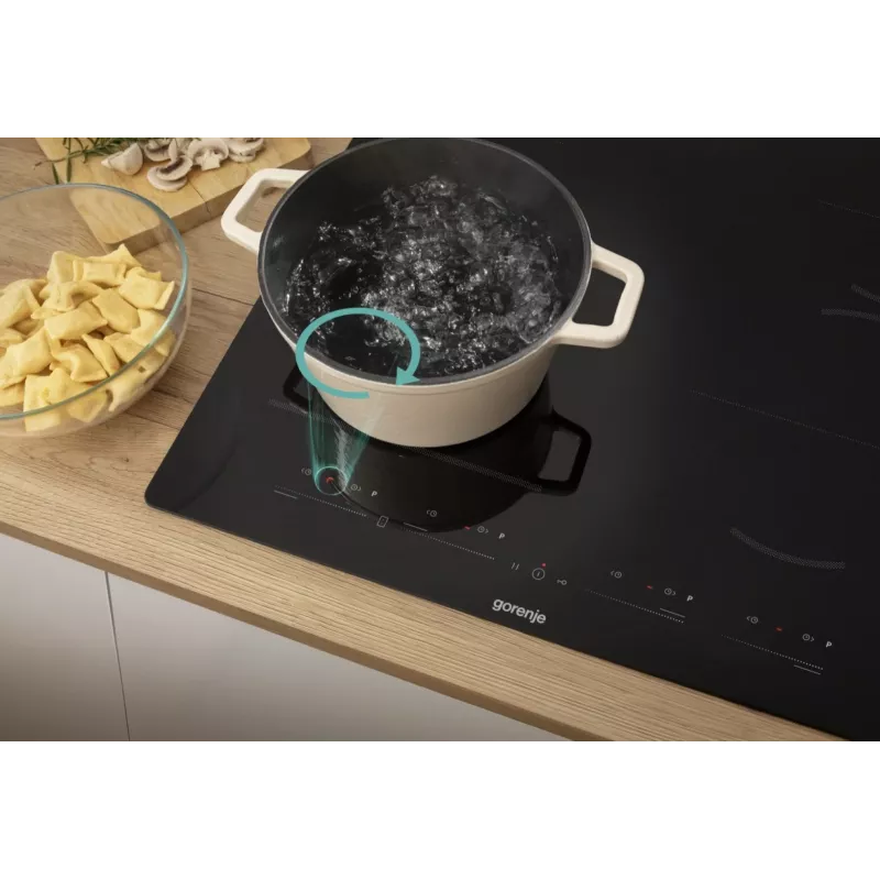 Gorenje induktioliesi GI6432BSC 60 cm musta PowerBoostilla, ajastimella, lapsilukolla