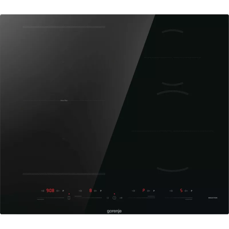 Gorenje induktioliesi GI6432BSC 60 cm musta PowerBoostilla, ajastimella, lapsilukolla