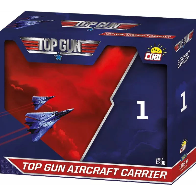 COBI KLOCKI palikat Top Gun lentotukialus 6130 osaa
