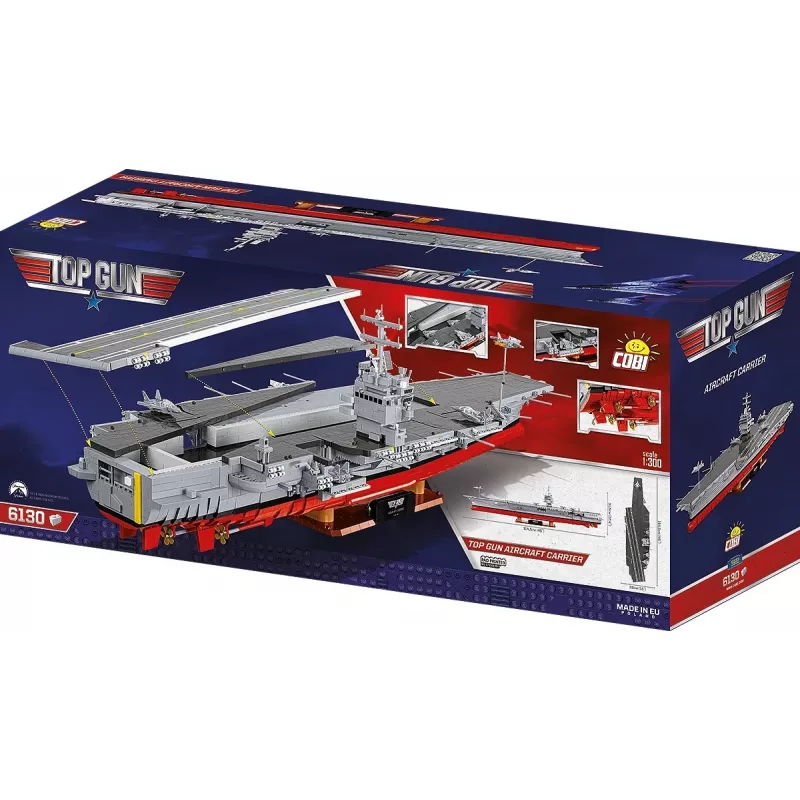COBI KLOCKI palikat Top Gun lentotukialus 6130 osaa
