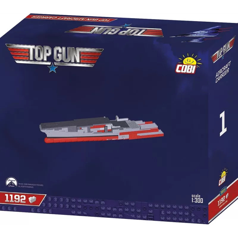 COBI KLOCKI palikat Top Gun lentotukialus 6130 osaa