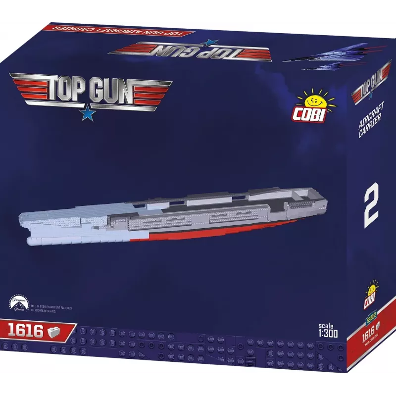 COBI KLOCKI palikat Top Gun lentotukialus 6130 osaa