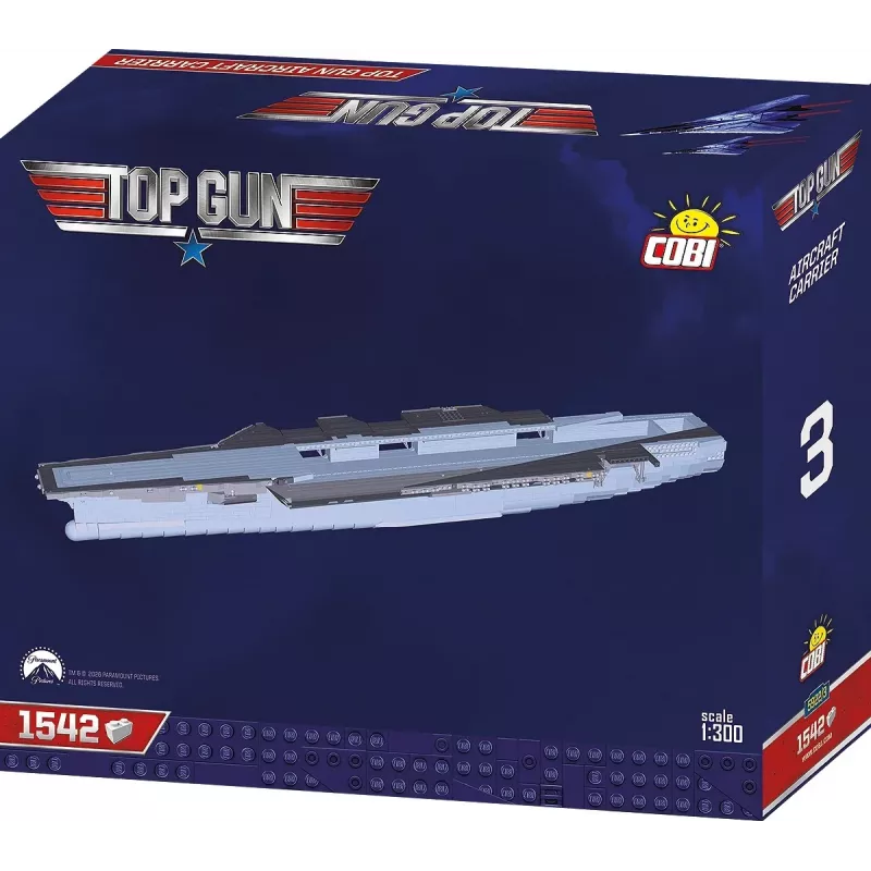 COBI KLOCKI palikat Top Gun lentotukialus 6130 osaa