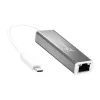 j5create USB-C - Gigabit Ethernet -sovitin hopea JCE133G-N