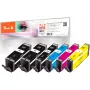 Peach Ink Save Pack Plus PI100-397 yhteensopiva Canon PGI-580XXL CLI-581XXL -monipakkaus 6 kasettia