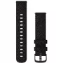 Garmin QuickFit 20mm nailonranneke musta/liuskekivenharmaa