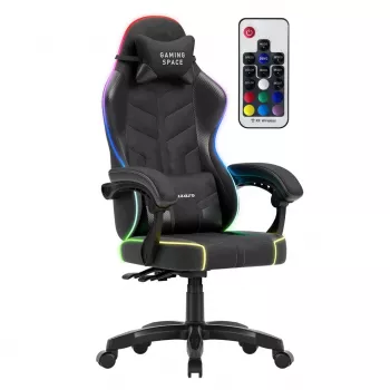 Huzaro Force 2.7 RGB musta pelituoli