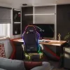 Huzaro Force 2.7 RGB musta pelituoli