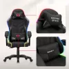 Huzaro Force 2.7 RGB musta pelituoli