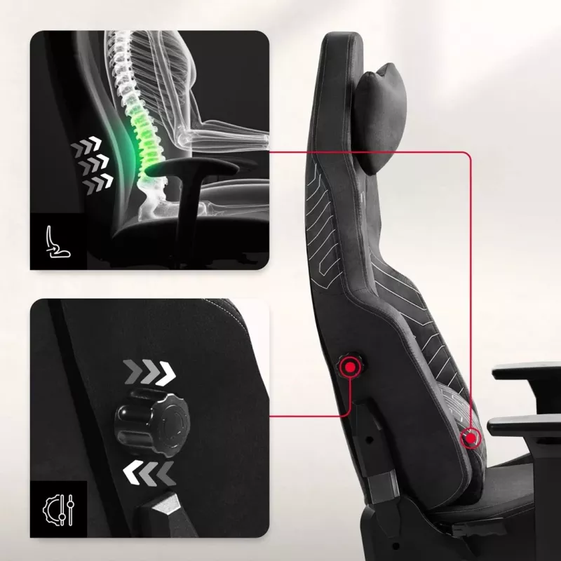 Huzaro Force 8.1 Black -pelituoli