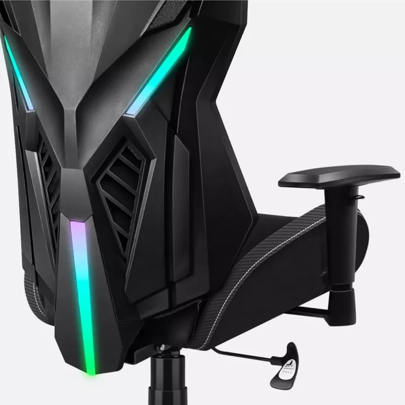 Huzaro Combat 7.6 RGB Black -pelituoli