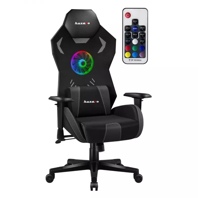 Huzaro Combat 7.6 RGB Black -pelituoli