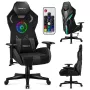 Huzaro Combat 7.6 RGB Black -pelituoli
