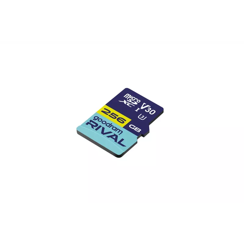GOODRAM microSDXC 256GB RIVAL UHS-I U3 V30 C10 + sovitin