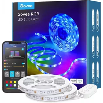 GOVEE H6110 RGB LED-valonauha - 2x5M