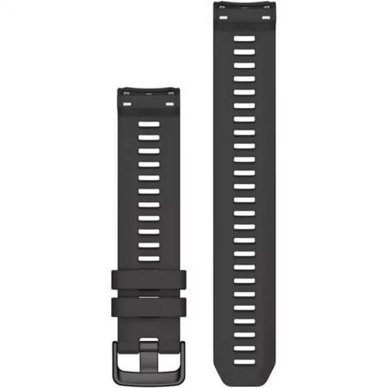 Garmin Instinct 2 silikoniranneke 22 mm grafiitti