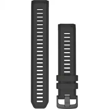 Garmin Instinct 2 silikoniranneke 22 mm grafiitti