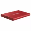 Samsung Portable SSD T7 500GB USB 3.2 Gen 2 Metallic Red ulkoinen SSD-kiintolevy