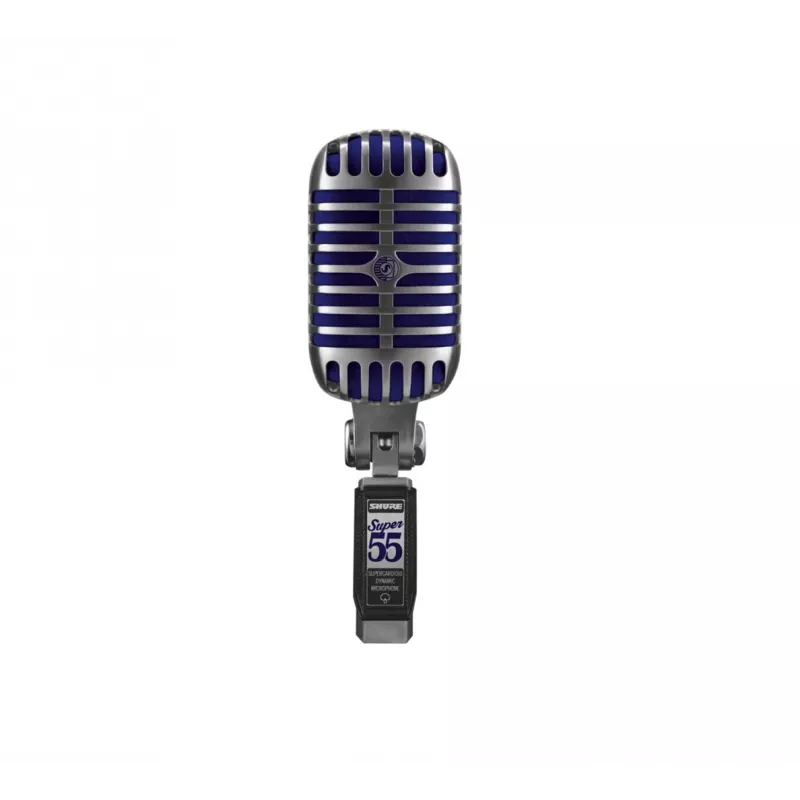 Shure SUPER 55 harmaa dynaaminen studiomikrofoni superkardioidi