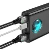 Baseus Amblight varavirtalähde 30000mAh, 4xUSB, USB-C, 65W, musta