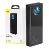 Baseus Amblight varavirtalähde 30000mAh, 4xUSB, USB-C, 65W, musta