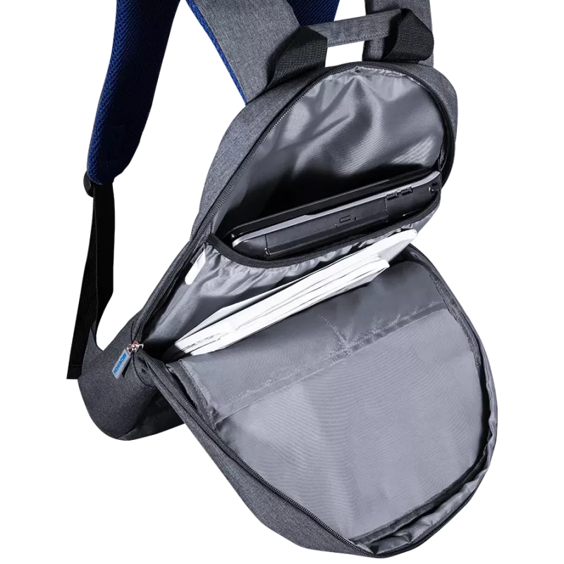 CANYON BP-4 Slim 12L harmaa kannettavan tietokoneen reppu