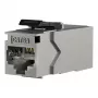 EFB Keystone -adapterimoduuli RJ45 STP Cat.6A 90° sinkkivalu 40mm