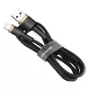 Baseus Cafule Lightning - USB-A -kaapeli 1m musta/kulta
