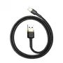 Baseus Cafule Lightning - USB-A -kaapeli 1m musta/kulta