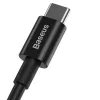 Baseus Superior USB-C - USB-C -kaapeli 1m musta 100W pikalataus ja tietojen synkronointi