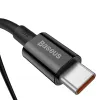 Baseus Superior USB-C - USB-C -kaapeli 1m musta 100W pikalataus ja tietojen synkronointi