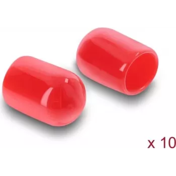 Delock pölysuojus SMA-urokseen 10 kpl silikoni punainen (60895)