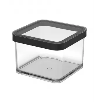 ROTHO Loft Treat Container 500 ml musta läpinäkyvä