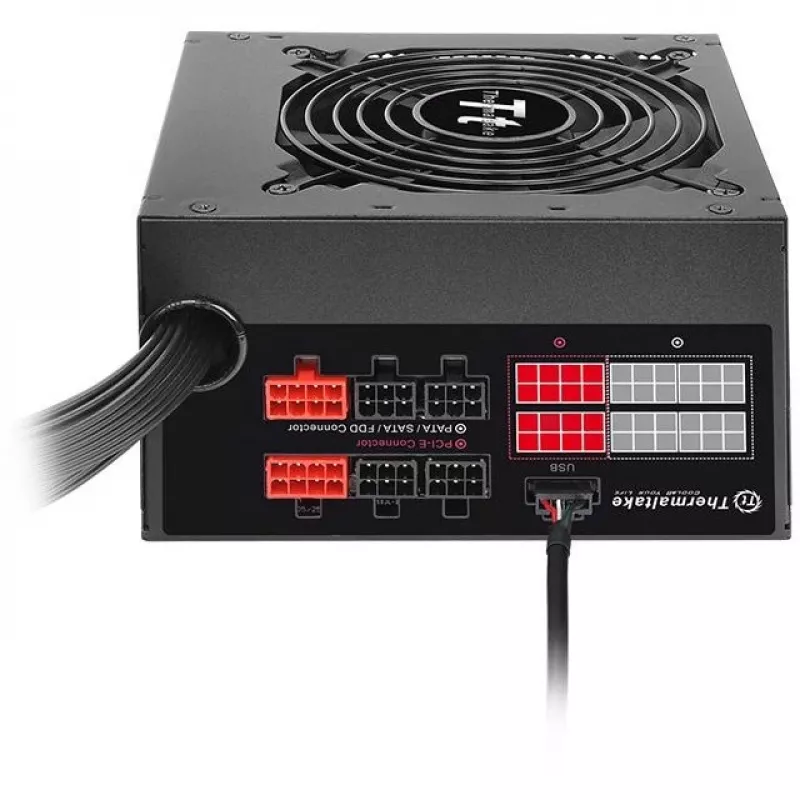 Thermaltake Smart DPS G 600W 80+ Bronze puolimodulaarinen virtalähde