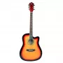 V-TONE AG Two SB 4/4 akustinen kitara, Sunburst