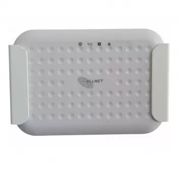 ALLNET seinäteline ALL-BM200 VDSL2-siltamodeemille (musta, varkaudenestolla)