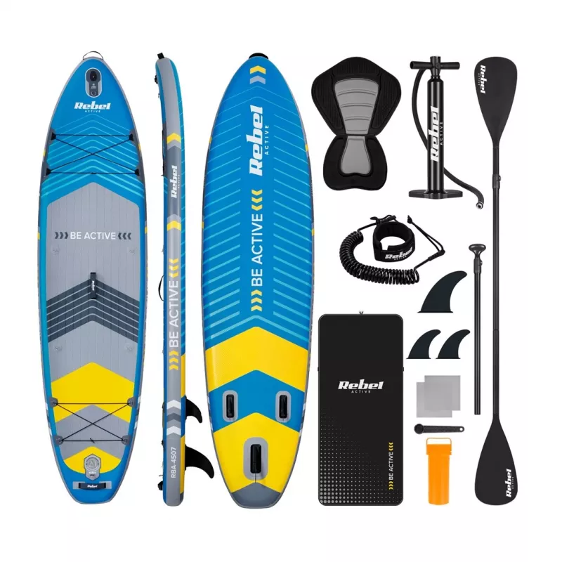 REBEL ACTIVE RBA-4507 täytettävä SUP-lauta - sininen