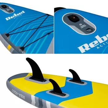 REBEL ACTIVE RBA-4507 täytettävä SUP-lauta - sininen