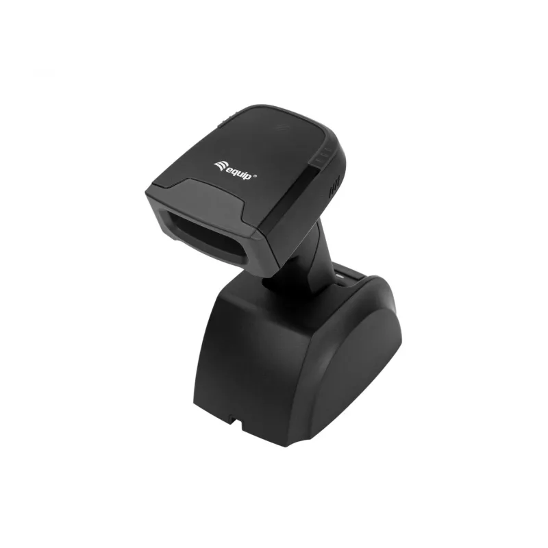 Equip 2D-viivakoodilukija laser langaton/2,4GHz+BT+USB harmaa