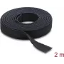 Delock tarranauha rullassa musta P 2 m x L 13 mm (19030)
