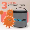 EXTRALINK Smartlife LED-hätävalo 3 kpl:n pakkaus kantolaukulla