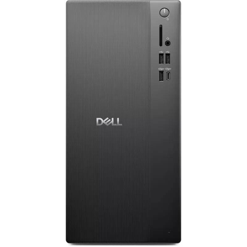 Dell Pro Tower Essential QVT1260 Intel Core i3-14100 8GB DDR4 512GB SSD Intel UHD 730 Wi-Fi Bluetooth näppäimistö hiiri Windows 11 Pro 3YPS musta