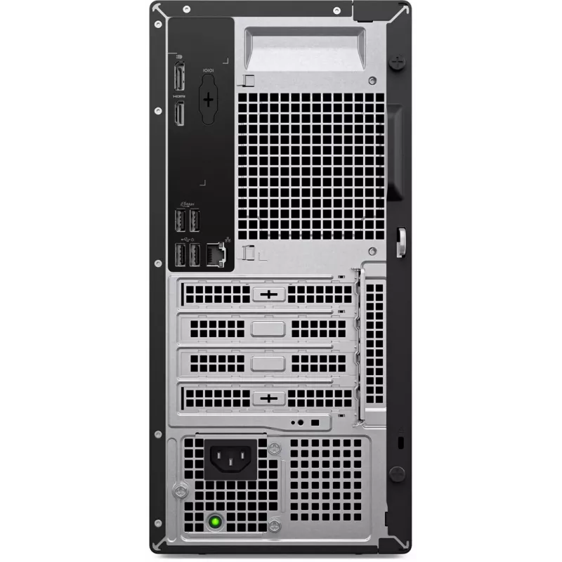 Dell Pro Tower Essential QVT1260 Intel Core i3-14100 8GB DDR4 512GB SSD Intel UHD 730 Wi-Fi Bluetooth näppäimistö hiiri Windows 11 Pro 3YPS musta
