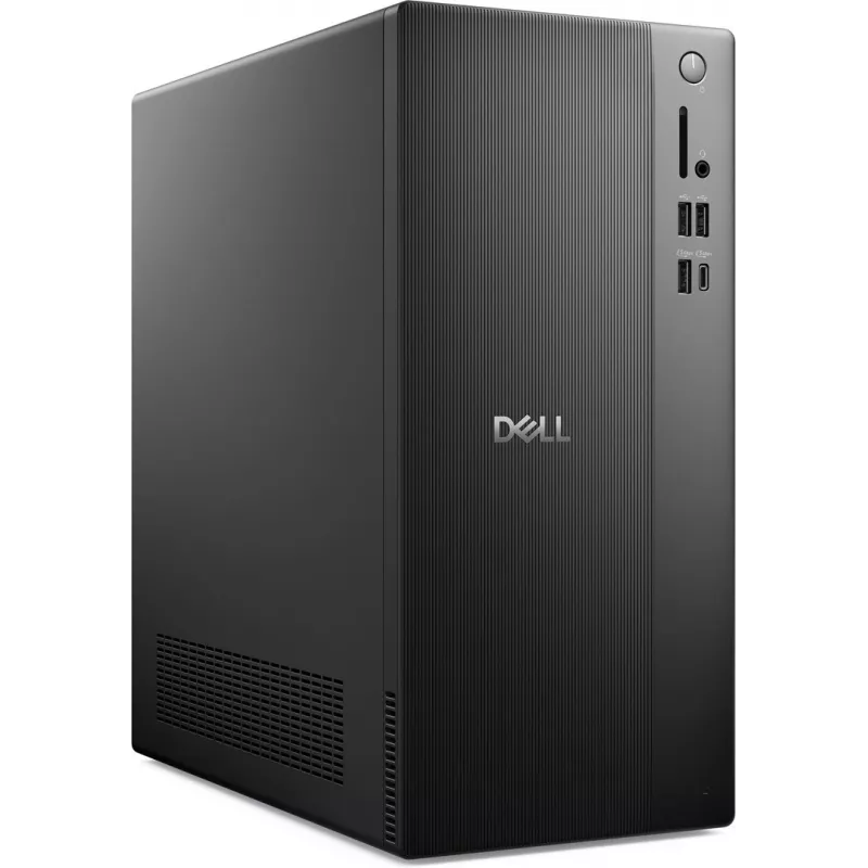 Dell Pro Tower Essential QVT1260 Intel Core i3-14100 8GB DDR4 512GB SSD Intel UHD 730 Wi-Fi Bluetooth näppäimistö hiiri Windows 11 Pro 3YPS musta