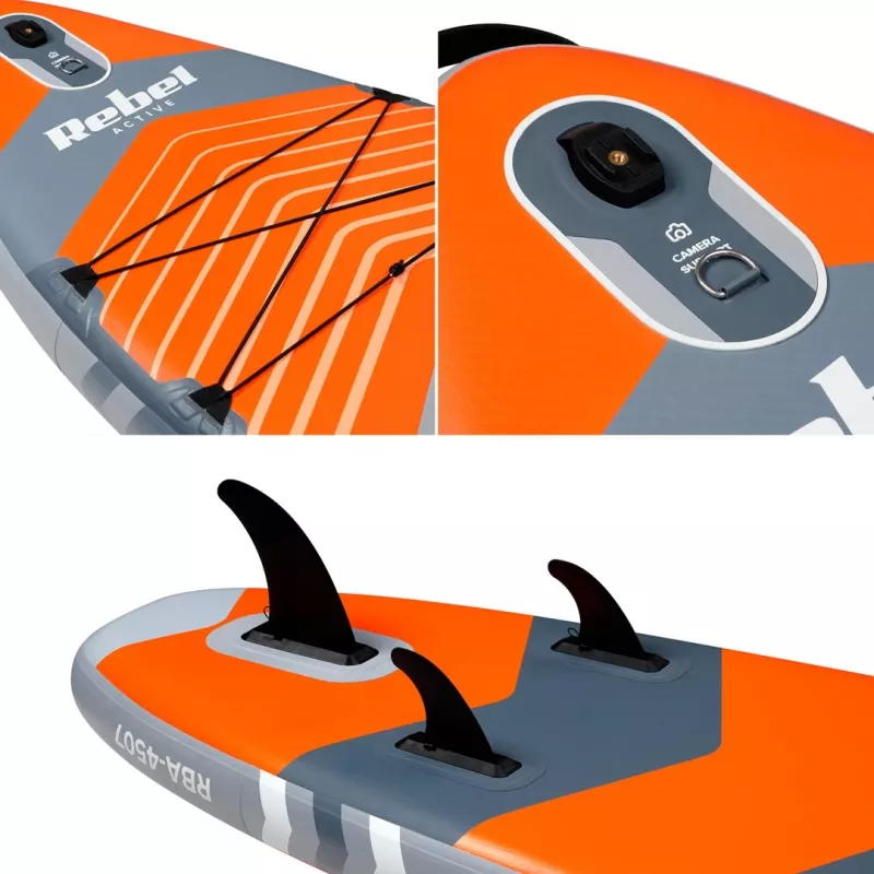 REBEL Active täytettävä SUP-lauta RBA-4507 - oranssi 320 cm