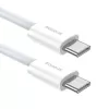 Baseus Superior USB C - USB C datakaapeli 1 m 30 W valkoinen