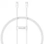 Baseus Superior USB C - USB C datakaapeli 1 m 30 W valkoinen