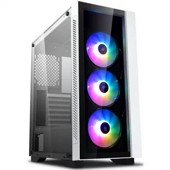Deepcool MATREXX 55 V3 ADD-RGB WH 3F Mid Tower valkoinen kotelo