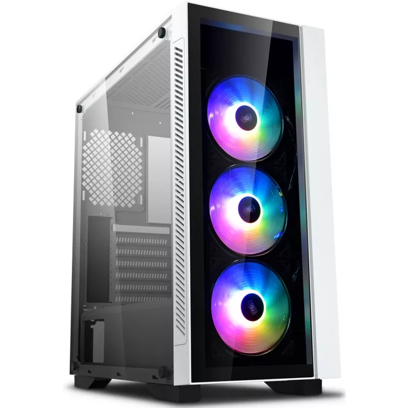 Deepcool MATREXX 55 V3 ADD-RGB WH 3F Mid Tower valkoinen kotelo