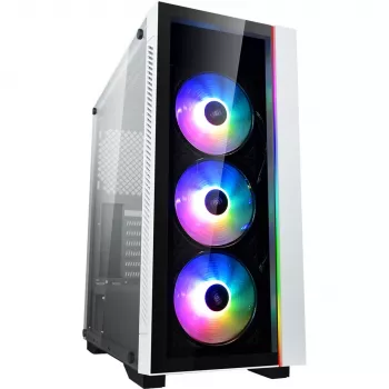 Deepcool MATREXX 55 V3 ADD-RGB WH 3F Mid Tower valkoinen kotelo